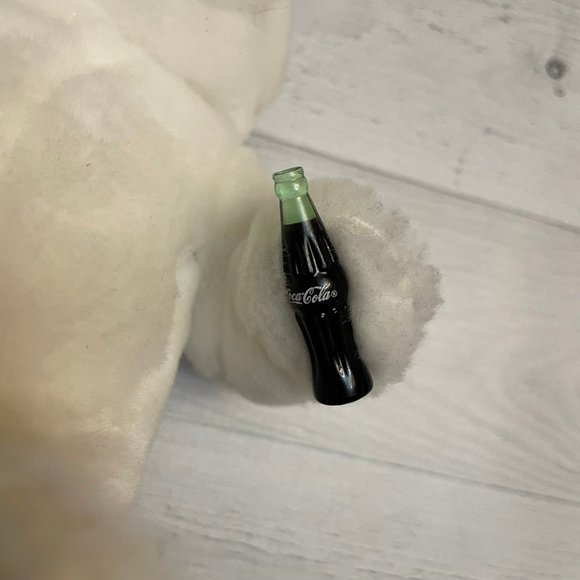 Vintage coca cola bear holding bottle collectible plush‎ - Picture 3 of 4